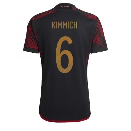 Germany Joshua Kimmich #6 Replica Away Shirt World Cup 2022 Short Sleeve